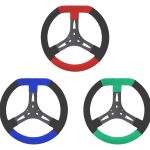 320 M.C. SUEDE KART ST.WHEEL